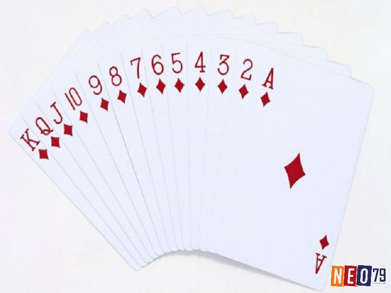 Tính điểm của bài bửu xét theo giá trị tăng dần cho đến át