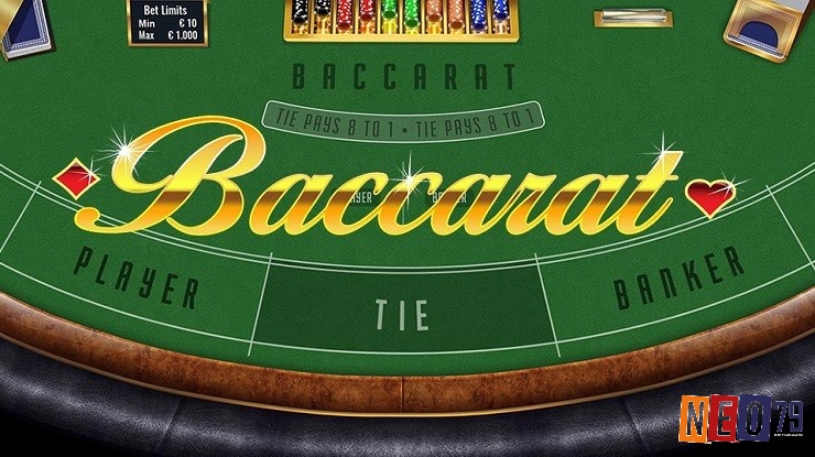 Cách chơi Baccarat cho người chơi chọn 3 cửa là nhà cái, nhà con và hòa