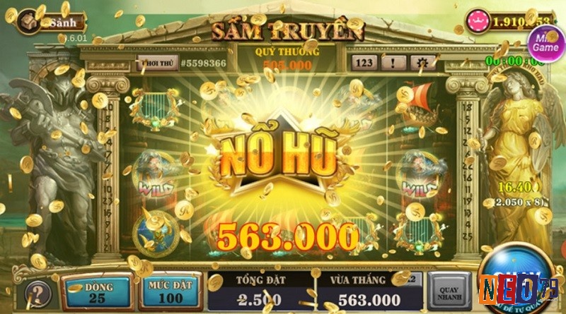 Trong game nổ hũ có nhiều biểu tượng 3D độc đáo