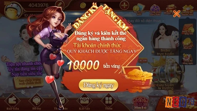 CF68 mang đến cho cược thủ không gian đẳng cấp với giao diện thiết kế 3D
