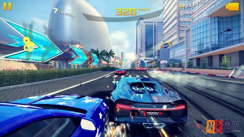 Các game iOS đua xe mang lại những trải nghiệm về tốc độ cùng đồ họa đẹp mắt