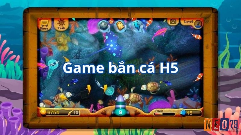 Game bắn cá H5 đang được nhiều người chơi yêu thích bởi sức hấp dẫn mà nó mang lại