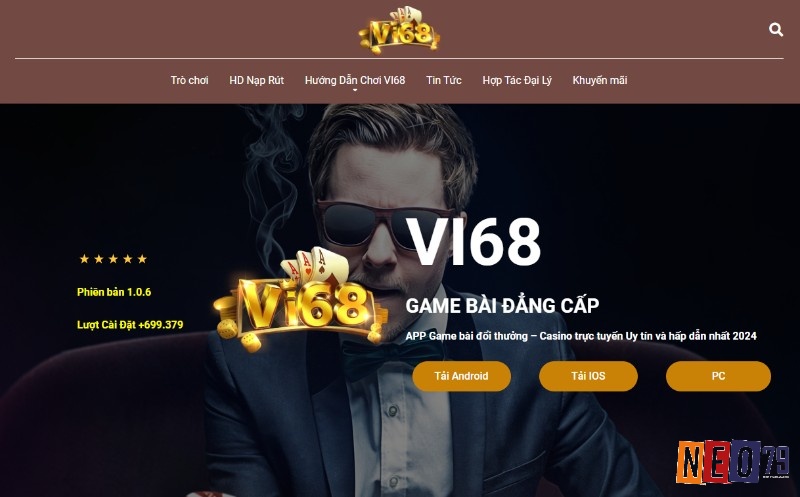 Hoàn tất đăng ký Vi68 tận hưởng kho game giải trí tuyệt vời