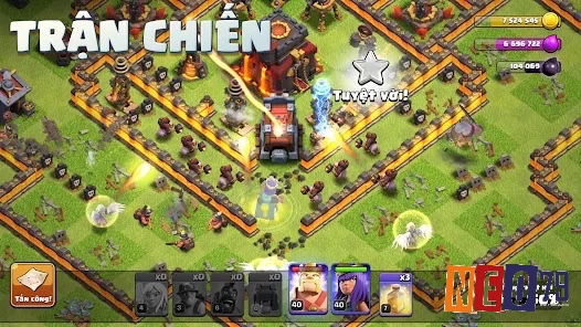 Clash of Clans – Game chiến thuật xây dựng và chiến đấu hấp dẫn
