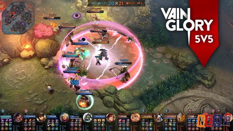 Vainglory – Siêu phẩm MOBA mobile với lối chơi chiến thuật cuốn hút