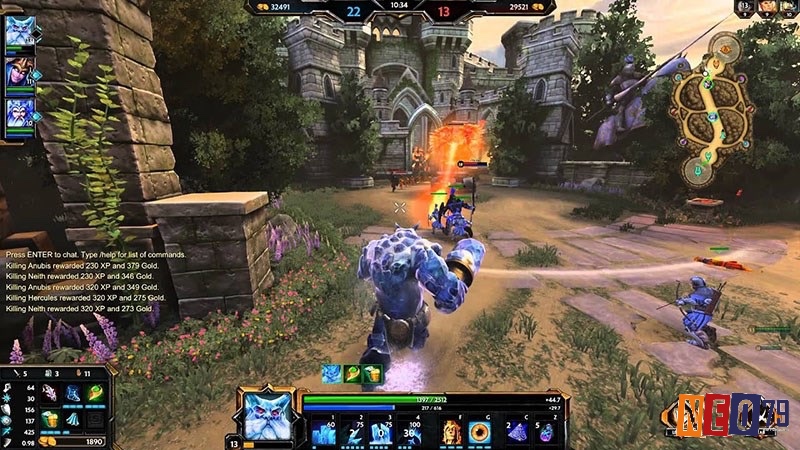 SMITE – Game MOBA với góc nhìn thứ ba, lấy cảm hứng từ các vị thần thần thoại