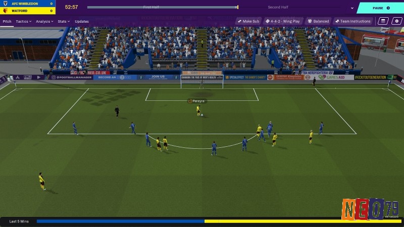 Football Manager 2020 mang đến trải nghiệm quản lý đội bóng với chiến thuật sâu sắc