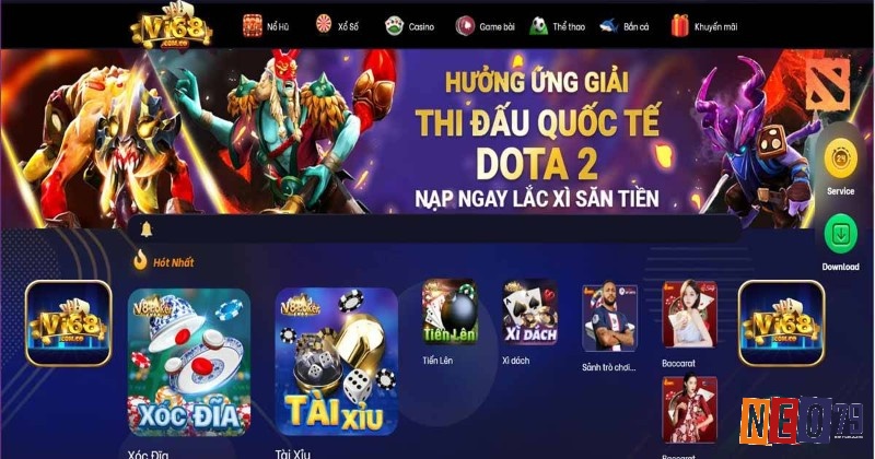 Chinh phục kho slot game của·Vi 68