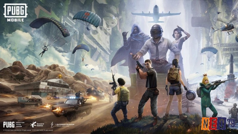 PUBG Mobile mang đến những trận chiến sinh tồn căng thẳng trên bản đồ rộng lớn