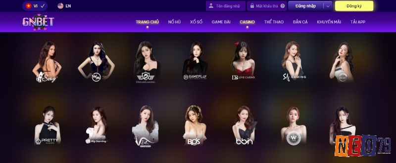 Game bài trực tuyến dưới sự phục vụ của những cô nàng Dealer cực kì xinh đẹp và sexy