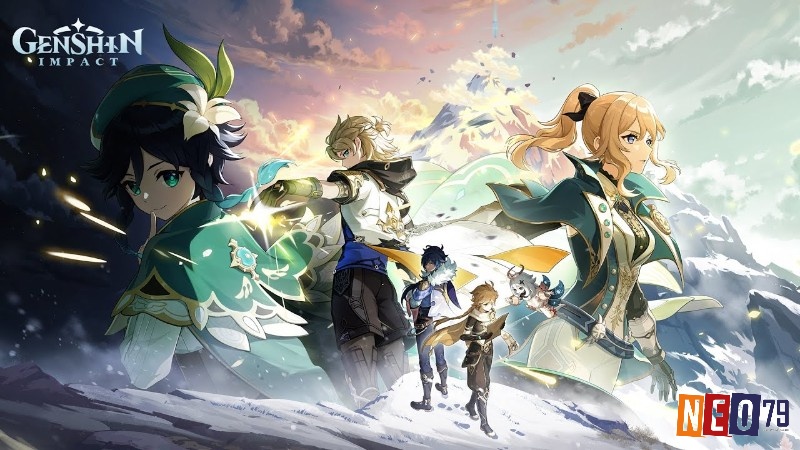 Game hay trên android Genshin impact