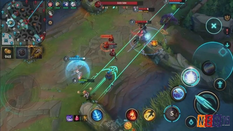 Game hay trên android League of legends: wild rift