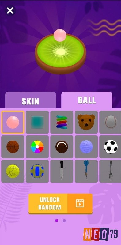 Các loại trái cây với đa dạng màu sắc tạo nên sức cuốn hút cho tựa game này