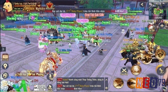 Game Ngạo Kiếm 3D có đồ họa 3D đẹp mắt và chân thực sống động