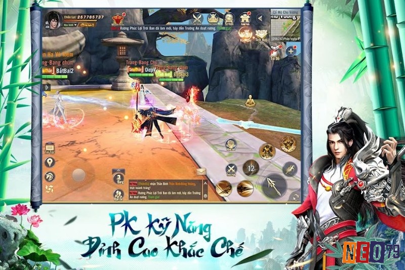 Game Ngạo Kiếm 3D có lối chơi nhập vai kiếm hiệp hấp dẫn