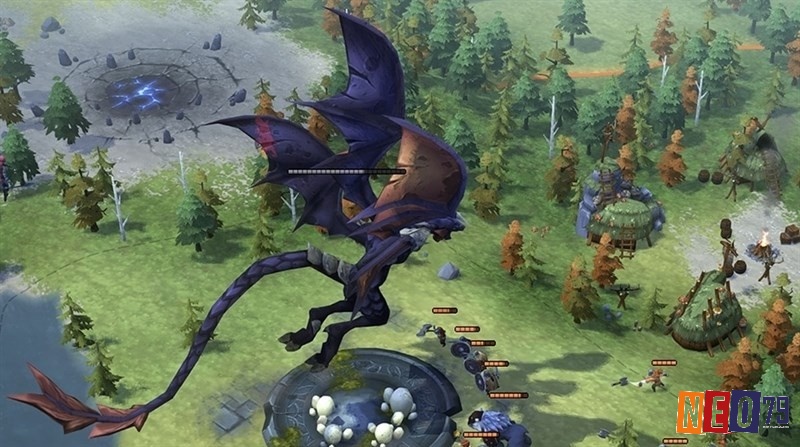Game Northgard cung cấp nhiều ải thử thách với độ khó tăng dần