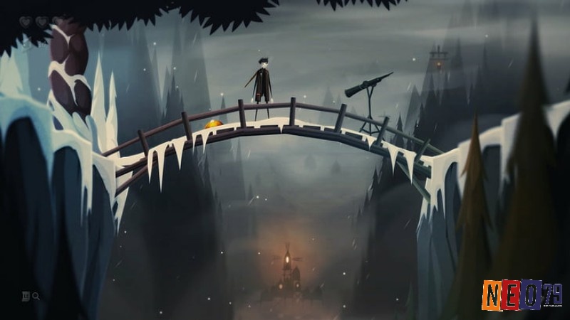 Đồ họa của Game Pinstripe được thiết kế theo phong cách vẽ tay độc đáo