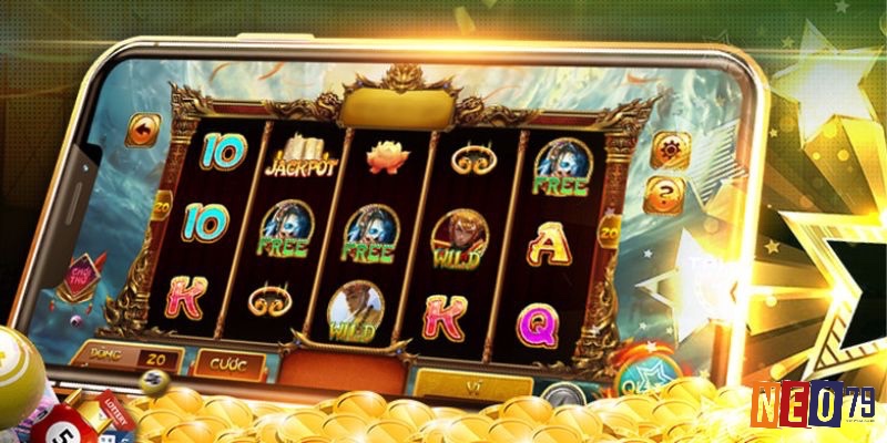 Giao diện slot game hiện đại với hiệu ứng 3D và chủ đề đa dạng thu hút người chơi.