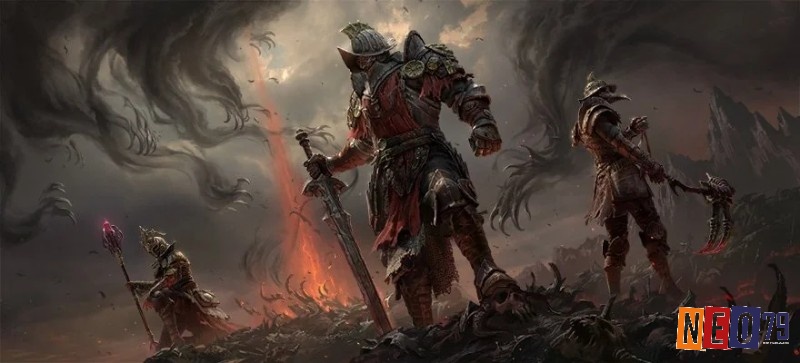 Diablo immortal horror mod nổi bật với không gian Sanctuary thành một thế giới u ám với ánh sáng mờ ảo